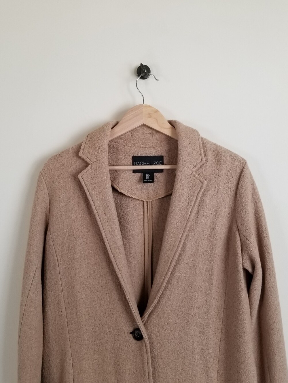 Rachel Zoe Wool Blend Coat Size Small - Picture 2 of 7